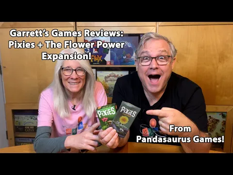 Garrett's Games Reviews Pixies + Flower Power Expansion from Pandasaurus Games
