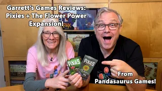 Garrett's Games Reviews Pixies + Flower Power Expansion from Pandasaurus Games