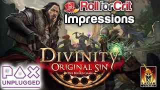 Divinity Original Sin: The Board Game Impressions | PAX Unplugged '19