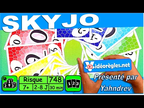 Vidéorègle Jeu de Société " SKYJO " par Yahndrev (#748)