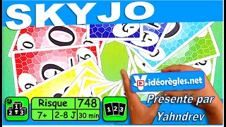 Vidéorègle Jeu de Société " SKYJO " par Yahndrev (#748)