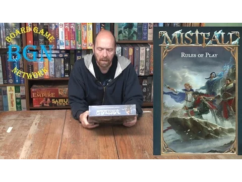 Cooperative board game - Mistfall Unboxing