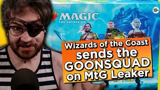 WotC sends the Pinkertons after @oldschoolmtg for Magic the Gathering Leaks