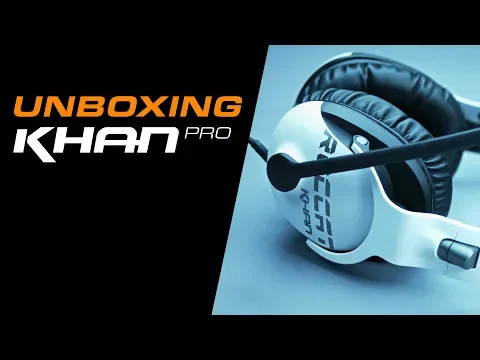 Video zu Roccat Khan Pro Gaming Headset grau