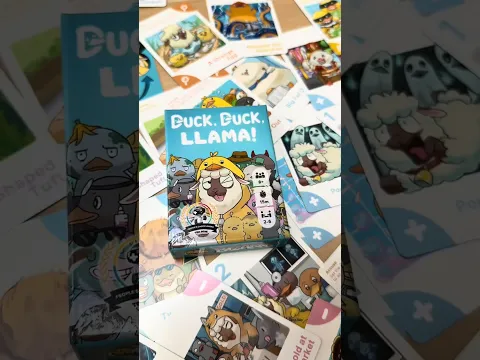Duck, Duck, Llama! Preview ,,! (Board Games Direct 2026)