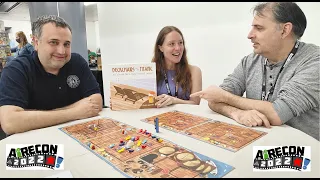 Interview with Silver Birch Games at Airecon - Designers of Deck Chairs on the Titanic Board Game