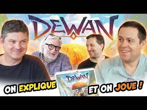 DEWAN, le nouveau classique du jeu de plateau ? On explique et on joue avec les créateurs.