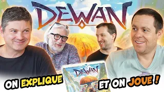 DEWAN, le nouveau classique du jeu de plateau ? On explique et on joue avec les créateurs.