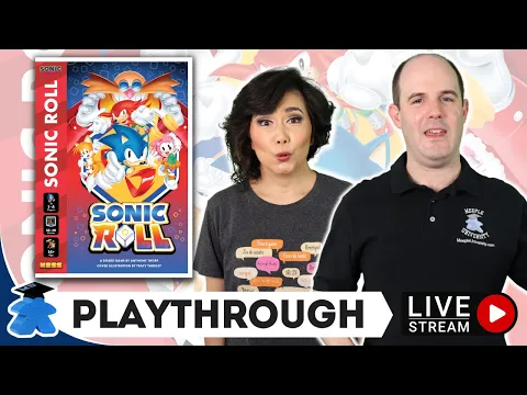 Sonic Roll - Live Playthrough Board Game and Giveaway.