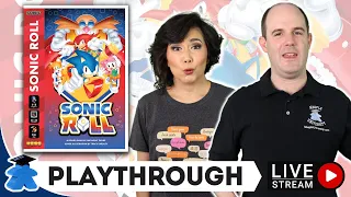 Sonic Roll - Live Playthrough Board Game and Giveaway.