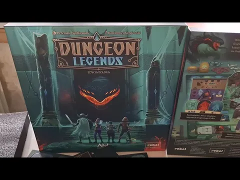 Dungeon Legends - unboxing, otwarcie (mlodygiercownik.pl)