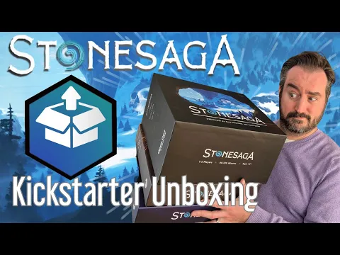 Stonesaga Kickstarter Edition Unboxing including Expansions