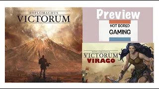 Hoplomachus: Victorum - Solo Playthrough - Kickstarter Preview - Not Bored Gaming