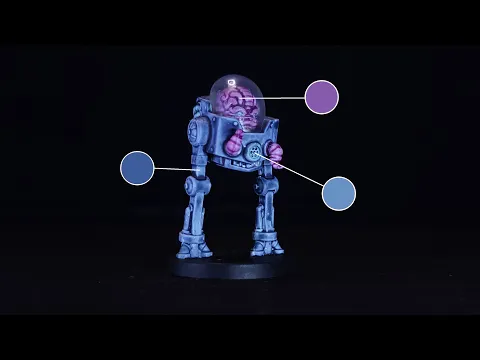 UNMATCHED: KRANG IN WALKER | How to Paint Minis FAST (Contrast Paint Only Tutorial)