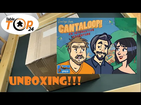 Tabletop24 - Cantaloop Book 1 Unboxing