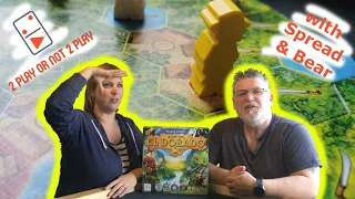 Quest for El Dorado 2 Player Board Game Review with Spread & Bear