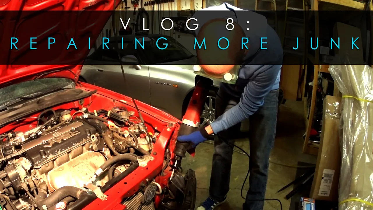 VLOG 8: Repairing 98 Honda Prelude