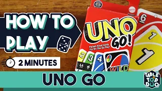 How to play UNO Go (Rules UNO GO)