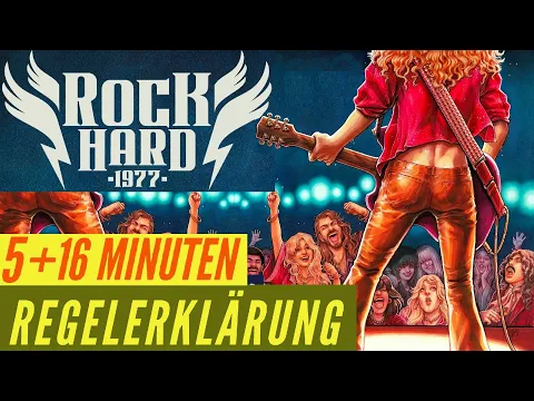Rock Hard 1977 Regeln Anleitung Erklärung Brettspiel Deutsch - Devir Games