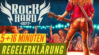 Rock Hard 1977 Regeln Anleitung Erklärung Brettspiel Deutsch - Devir Games