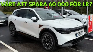 Zeekr 7X LR på 78 mil motorväg. "Ingen luftfjädring gör den..."