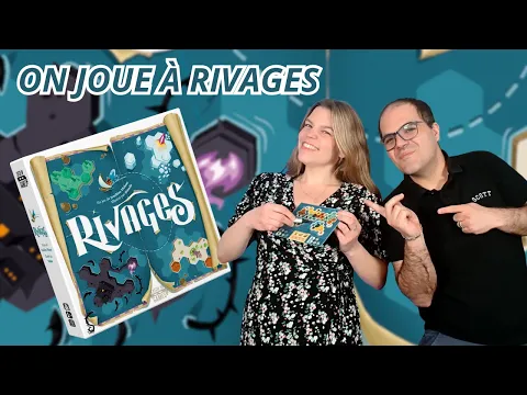 { Règles Et Partie } ON JOUE À RIVAGES | Jeu De Société | Catch Up Games