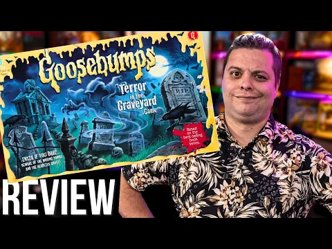Goosebumps - Terror in the Graveyard 1995 - Super Serious Board Game Review