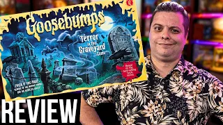 Goosebumps - Terror in the Graveyard 1995 - Super Serious Board Game Review