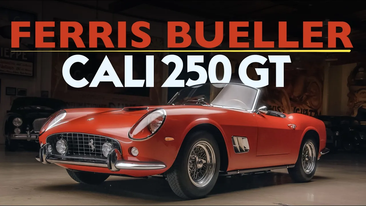 Leno Drives the $18 Million Ferrari 250 GT California Spyder Ferris Bueller Car! | Jay Leno's Garage