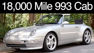 1997 Carrera 4 cabriolet with only 18,000 miles!