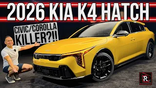 The 2026 Kia K4 GT-Line Is A Turbo Hot Hatch With Plenty Of Tech & Premium Touches
