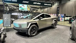 Tesla Cybertruck - rask titt på eCarExpo