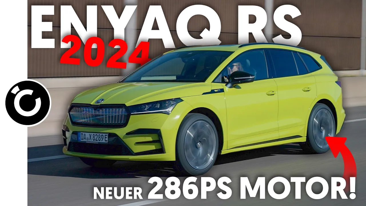 Skoda Enyaq RS 2024 Alltagstest - DAS BESTE Familien-Elektroauto?