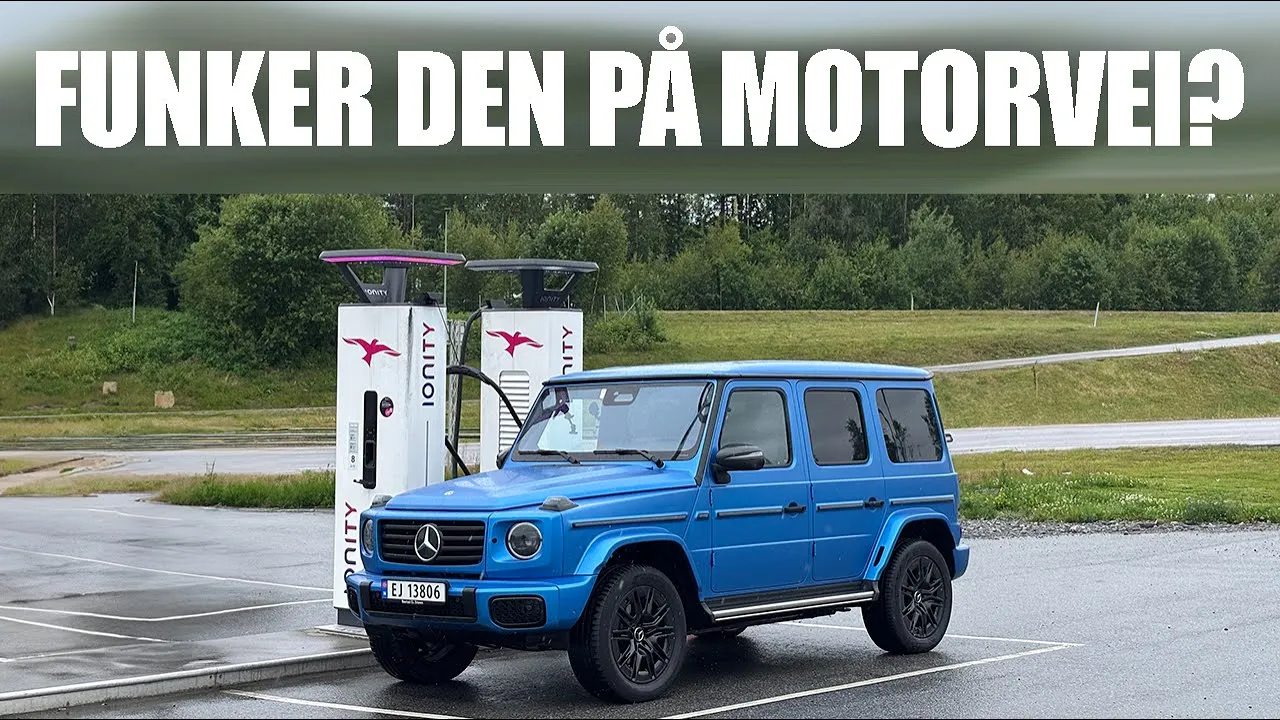 Mercedes G580 | Rekkeviddetest i 80km/t /100km/t /120km/t