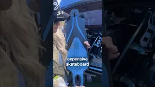 The all-electric Lamborghini Lanzador comes with a skateboard 😎🔥 #lamborghini #future