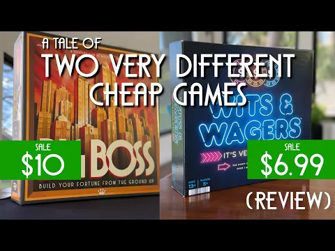 A Tale of Two Very Different Cheap Board Game Deals (Wits & Wagers: It's Vegas Baby! REVIEW)