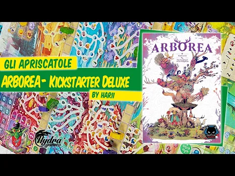 Arborea ed. Kickstarter Deluxe unboxing [Gli Apriscatole]
