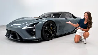 New Lexus LFA Concept comes with a drone!