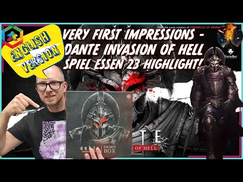 Very First impressions - Dante Invasion of Hell - Spiel Essen 23 Highlight! [ENGLISH VERSION]