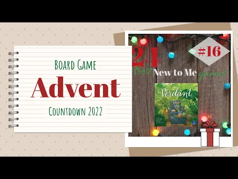 Board Game Advent Countdown | #16 Verdant
