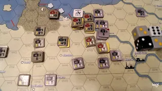 France 1944 by Compass Games Deluxe Edition Play Through - August 3rd Initiative Phase