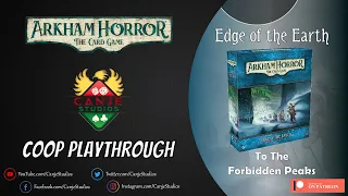 Canje Plays Arkham Horror LCG - Edge of the Earth CoOp Ep. 4 - TTS