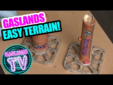 Gaslands: Making Terrain - With Quick and Easy Household stuff!