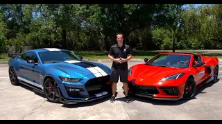 Is the 2020 Ford Shelby GT500 a BETTER performance car than the C8 Corvette?