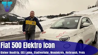 Fiat 500 Elektro Icon - #testdrive [Deutsch 4K] | Vision E Drive #70