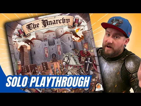 The Anarchy - Solo Playthrough (A Medieval Flip & Write Castle Defense Adventure)