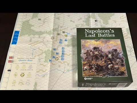 Napoleon’ Last Battles: Quatre Bras (Decision Games) - AAR on Anniversary of Battle (June 16, 1815)