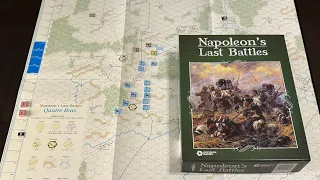 Napoleon’ Last Battles: Quatre Bras (Decision Games) - AAR on Anniversary of Battle (June 16, 1815)