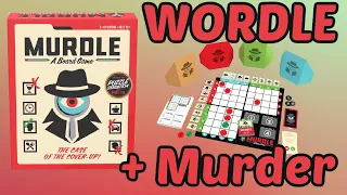 Murdle The Board Game Review - It's Worlde + Murder!