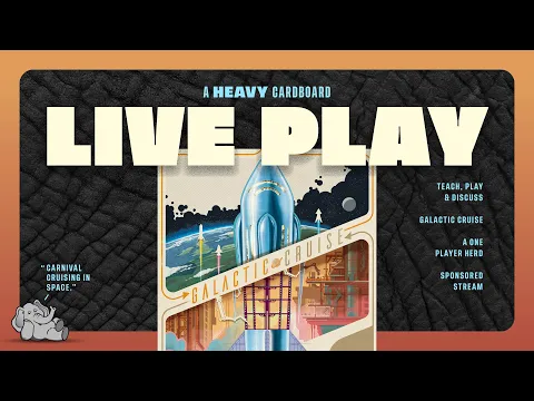 Galactic Cruise (KS) - Solo Teaching & Play-through by Heavy Cardboard